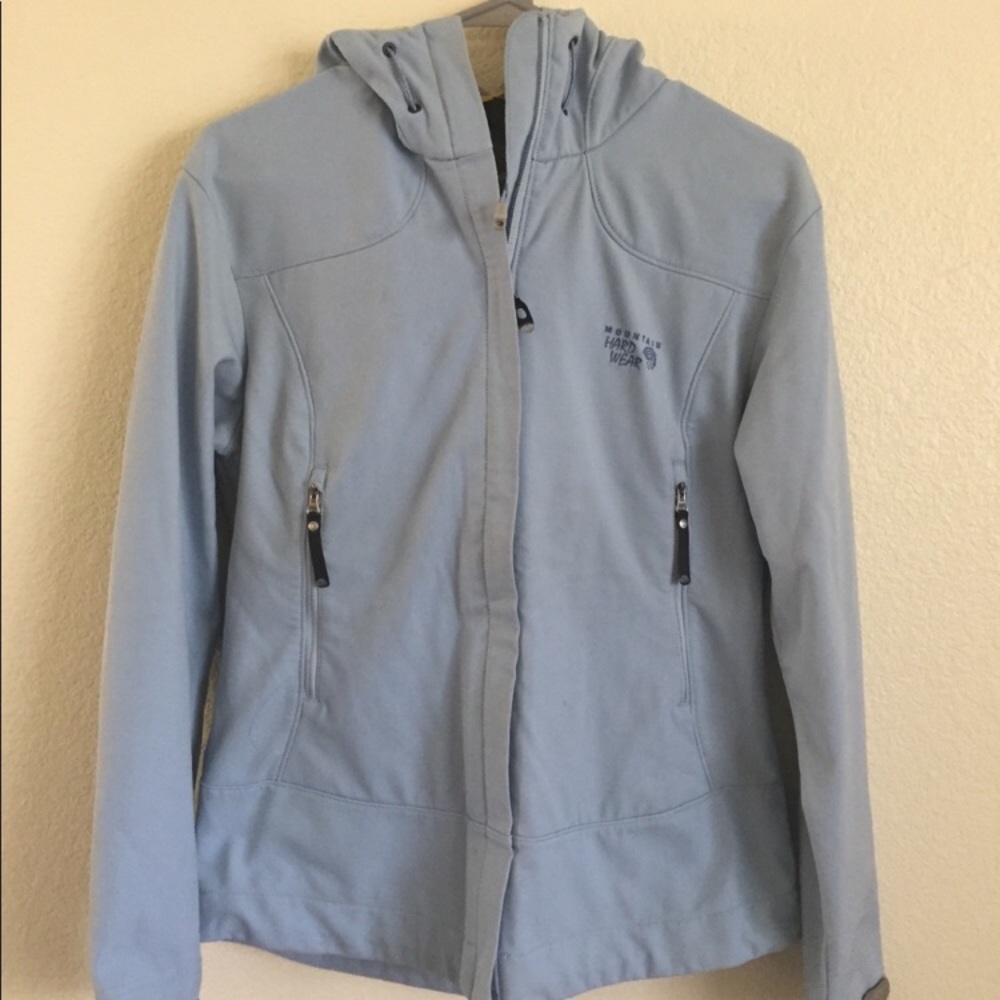 Mountain Hardwear Hooded Thick Softshell Jacket